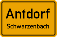 Straßen in Antdorf Schwarzenbach
