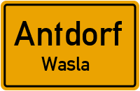 Straßen in Antdorf Wasla