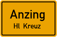 Mühlenweg in AnzingHl. Kreuz