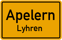 Lyhrener Dorfstraße in ApelernLyhren