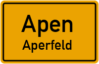 Straßenverzeichnis Apen Aperfeld