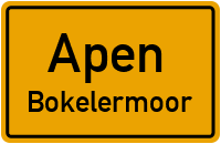 Ginsterweg in ApenBokelermoor