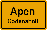 Straßenverzeichnis Apen Godensholt