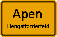Straßenverzeichnis Apen Hengstforderfeld