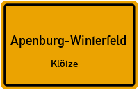 Schulstraße in Apenburg-WinterfeldKlötze