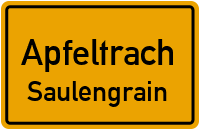 Ortsstraße in ApfeltrachSaulengrain