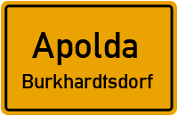 Schanzenweg in ApoldaBurkhardtsdorf