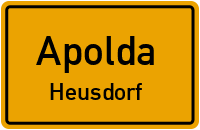 Wilhelmstraße in ApoldaHeusdorf