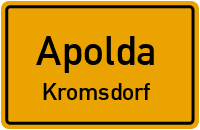 Weimarische Straße in ApoldaKromsdorf