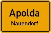 Siedlungsweg in ApoldaNauendorf