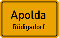 Kapellendorfer Weg in ApoldaRödigsdorf