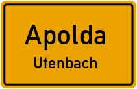 Kösnitzer Straße in ApoldaUtenbach