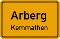 Straßenverzeichnis Arberg Kemmathen