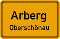 Am Schönauer Weg in ArbergOberschönau