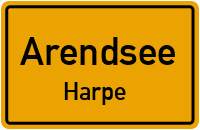 Harper Dorfstraße in ArendseeHarpe