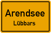 Lübbarser Dorfstraße in ArendseeLübbars