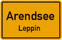 Leppiner Dorfstraße in ArendseeLeppin
