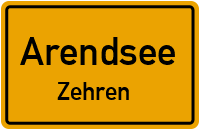 Zehrener Dorfstraße in ArendseeZehren