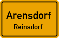 Straßen in Arensdorf Reinsdorf