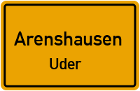 Bahnhofstraße in ArenshausenUder