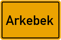 Denkmalstraße in Arkebek