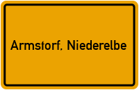 City Sign Armstorf, Niederelbe