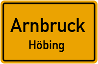 Straßen in Arnbruck Höbing