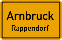 Straßen in Arnbruck Rappendorf