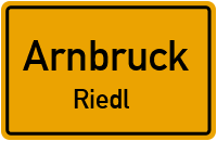 Straßen in Arnbruck Riedl