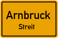 Straßen in Arnbruck Streit