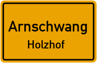 Straßen in Arnschwang Holzhof