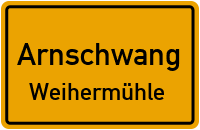 Straßenverzeichnis Arnschwang Weihermühle