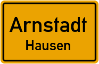 Tannenstraße in ArnstadtHausen