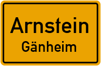Kirchplatz in ArnsteinGänheim