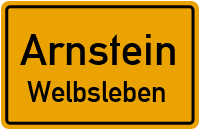 Welbslebener Hauptstraße in ArnsteinWelbsleben