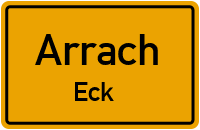 Straßen in Arrach Eck