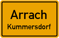 Straßen in Arrach Kummersdorf