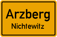 Nichtewitzer Straße in ArzbergNichtewitz