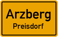 Straßenverzeichnis Arzberg Preisdorf