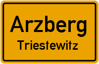 Arzberger Straße in ArzbergTriestewitz