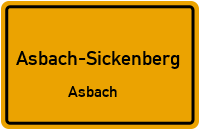 Kolonnenweg in Asbach-SickenbergAsbach
