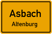 Klosterweg in AsbachAltenburg
