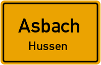 Hussener Weg in AsbachHussen