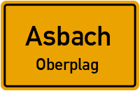 Etscheider Straße in AsbachOberplag