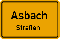 In Der Hofwiese in AsbachStraßen