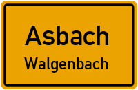 Kirchgasse in AsbachWalgenbach
