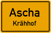 Straßenverzeichnis Ascha Krähhof