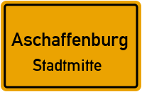 Würzburger Straße in AschaffenburgStadtmitte