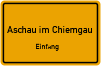 Einfang in Aschau im ChiemgauEinfang