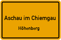Straßenverzeichnis Aschau im Chiemgau Höhenberg